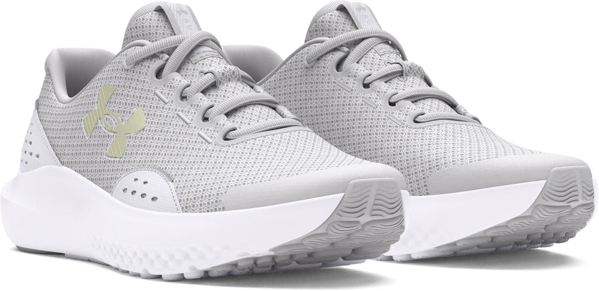 UA Surge 4 Girls' Running Shoes - Gray