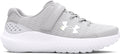 UA Surge 4 Running Girls' Pre-School Shoes - Gray