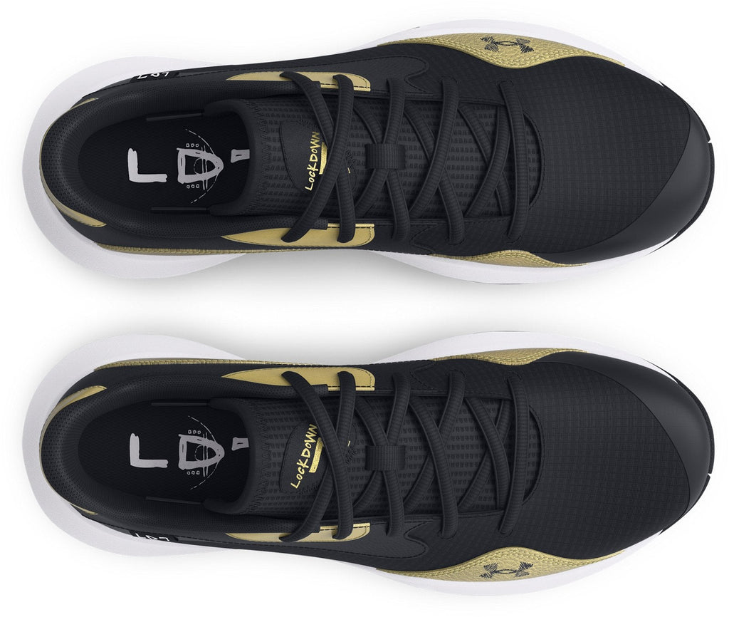 UA Lockdown 7 Low Unisex Basketball Shoes - Black