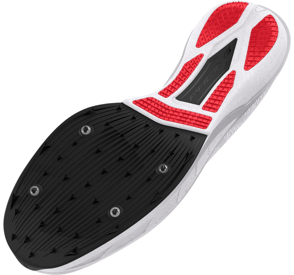 UA Shakedown Elite 3 Unisex Long Distance Track Spikes - White