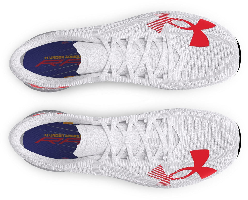 UA Shakedown Elite 3 Unisex Long Distance Track Spikes - White