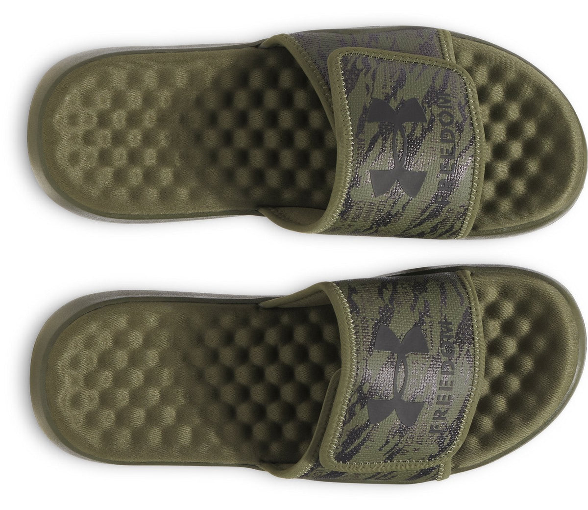 UA Ignite Pro 8 Freedom Men's Slides - Green