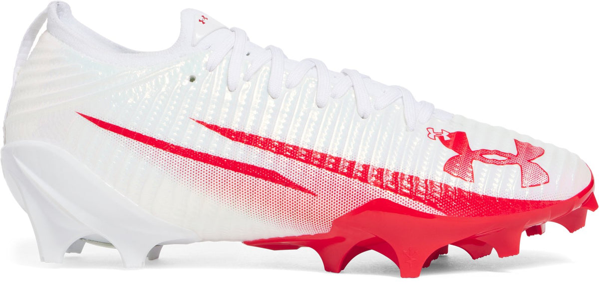 UA Blur Pro Men's Football Cleats - White