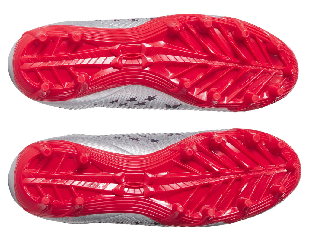 UA Blur Select Jr. Boys' Football Cleats - Gray