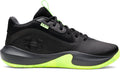 UA Lockdown 7 Unisex Basketball Shoes - Black