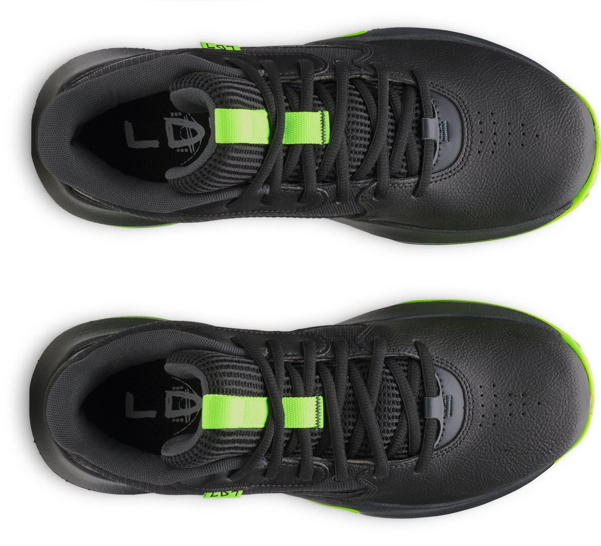 UA Lockdown 7 Unisex Basketball Shoes - Black
