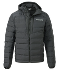 Elements Hooded Jacket | Gunmetal