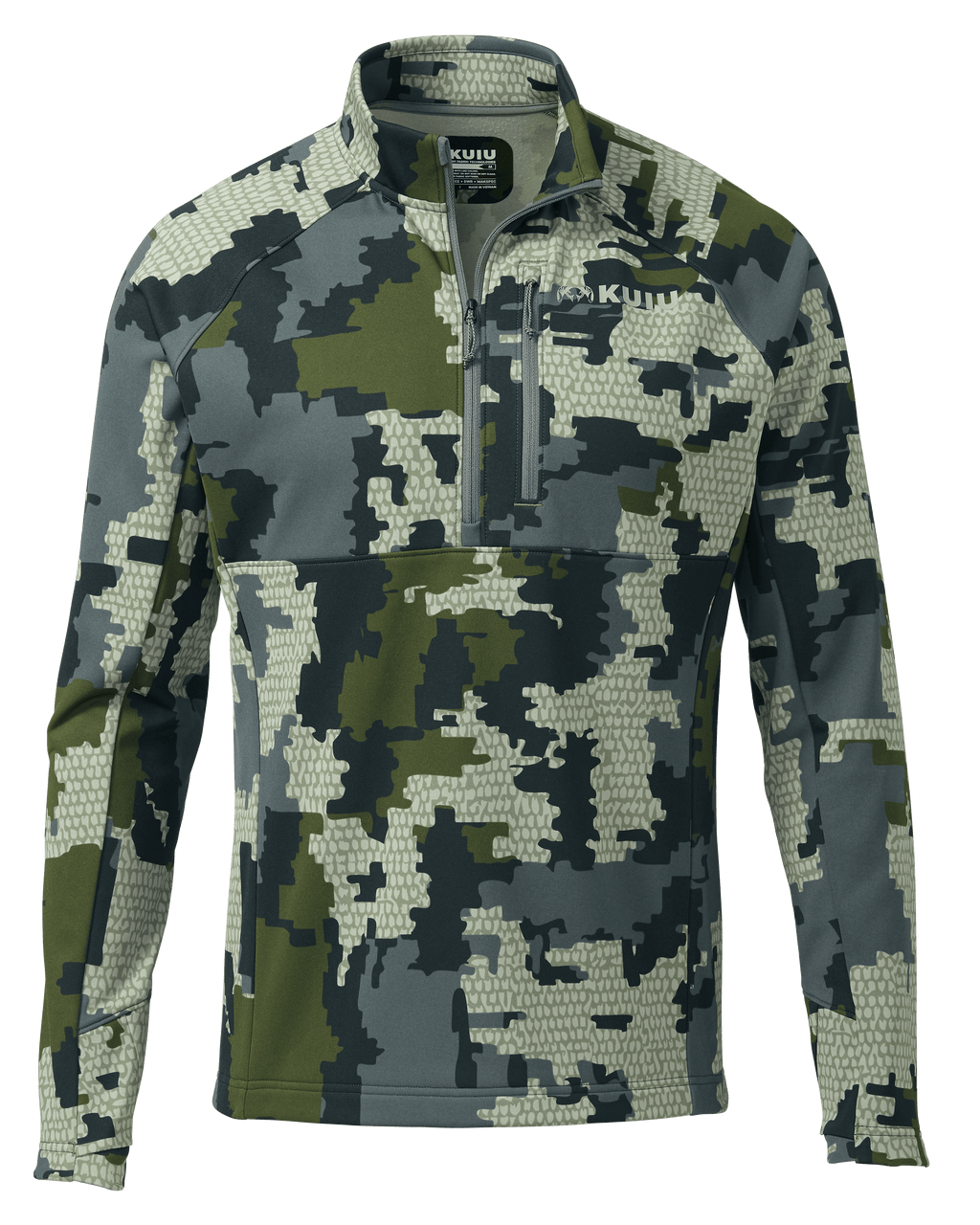 StrongFleece 190 Zip-T | Verde