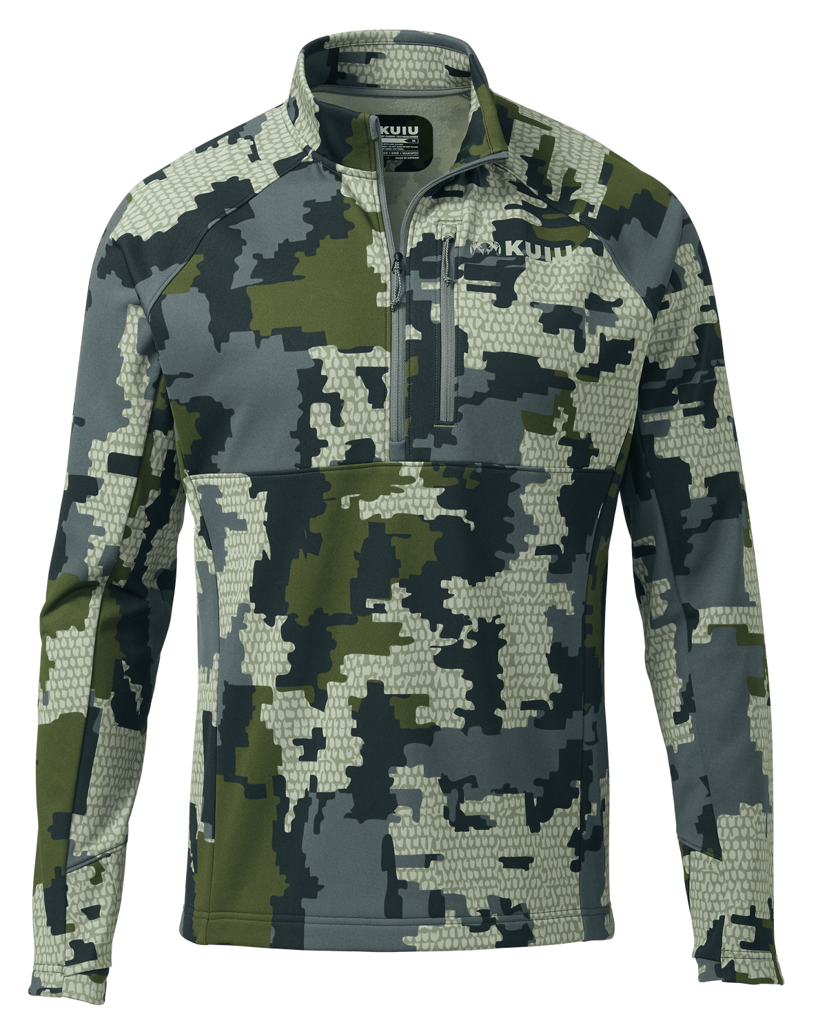 StrongFleece 190 Zip-T | Verde