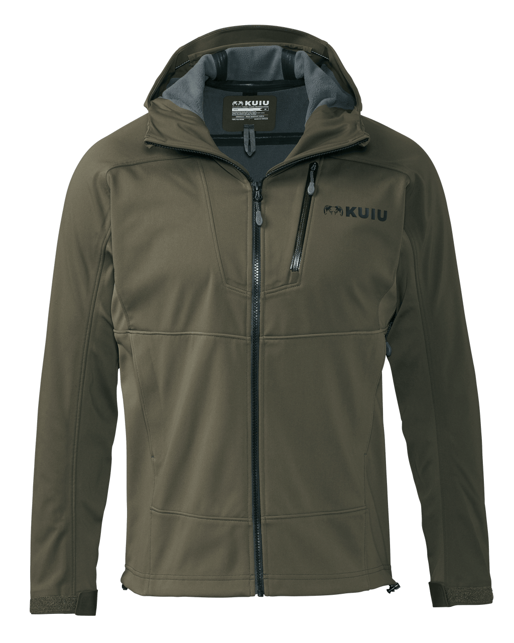 Axis Hybrid Hooded Jacket | Ash