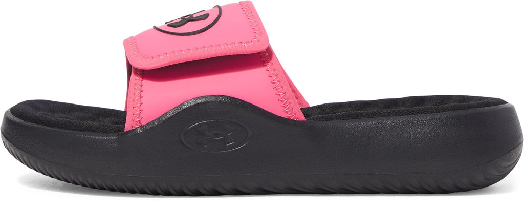 UA Ignite Pro 8 Girls' Slides - Black