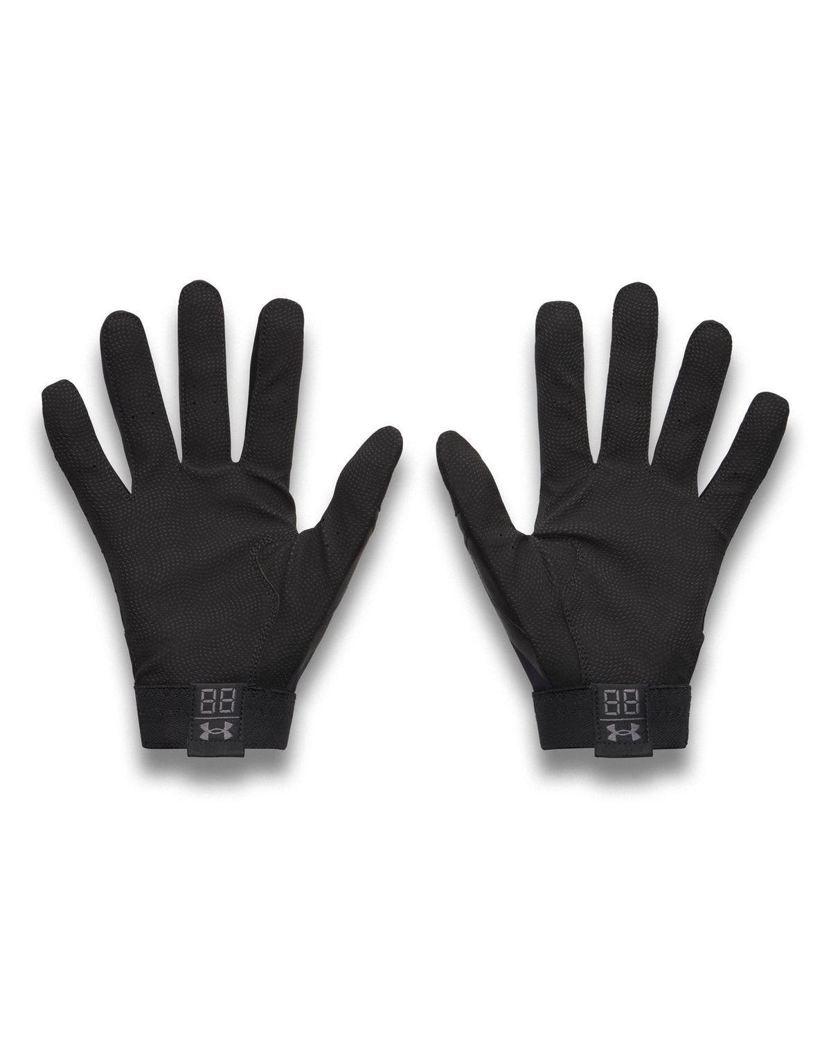 UA Clean Up Men's Batting Gloves - Black