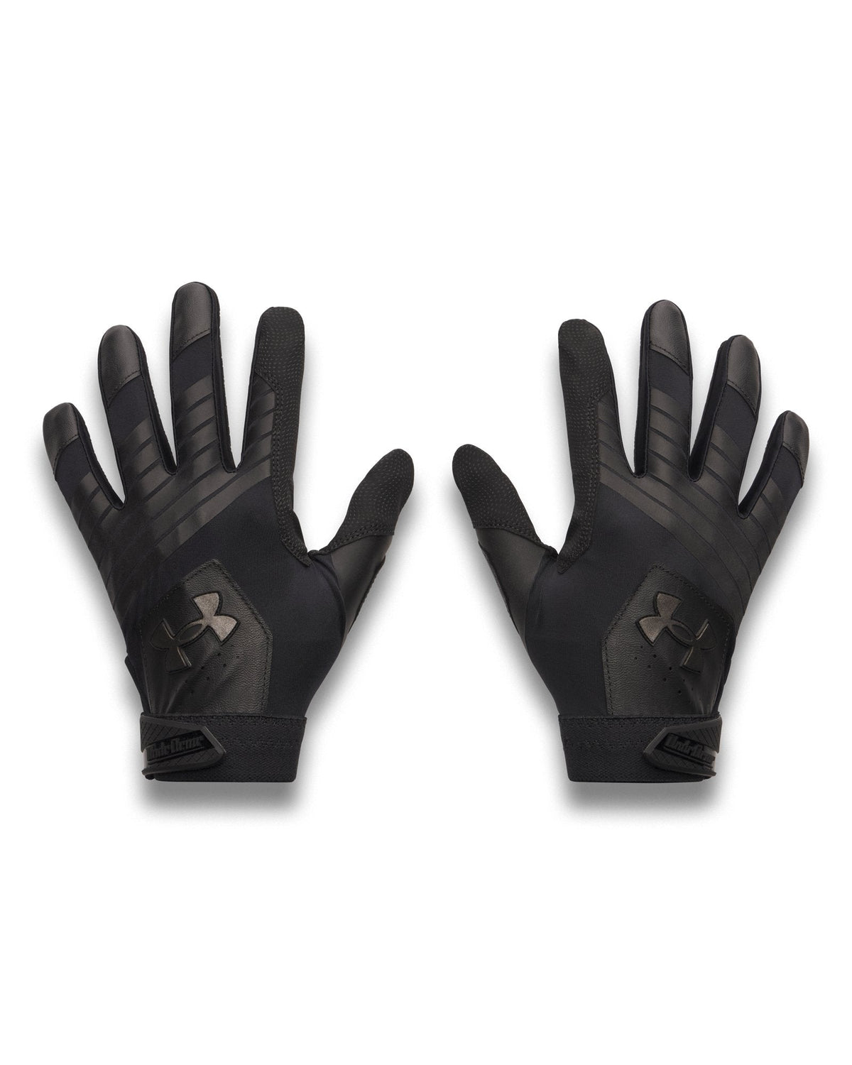 UA Clean Up Men's Batting Gloves - Black