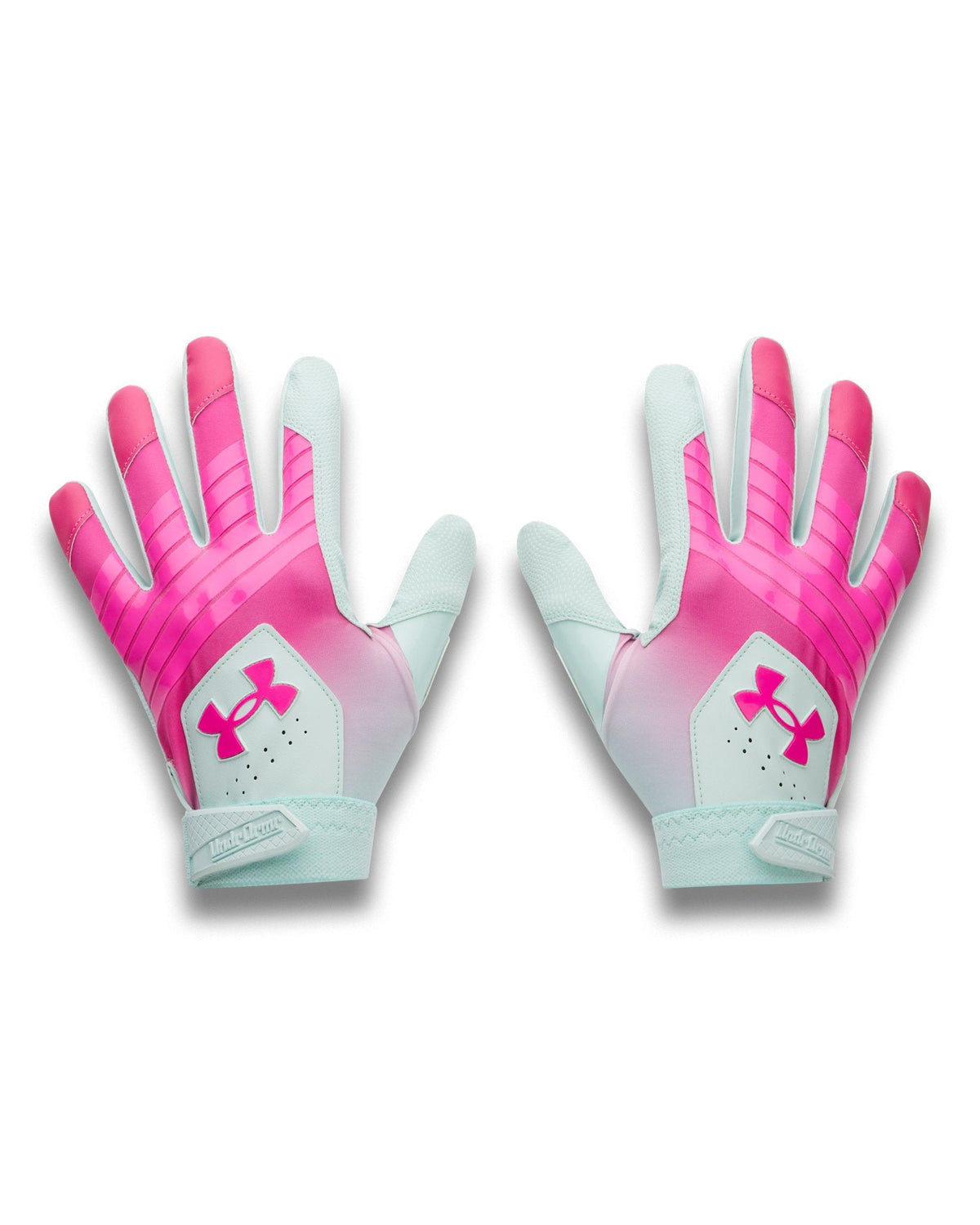 UA Clean Up Men's Batting Gloves - Pink