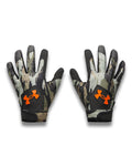 UA Clean Up LE Boys' Batting Gloves - Black