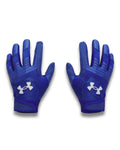UA Clean Up T-Ball Boys' Batting Gloves - Blue