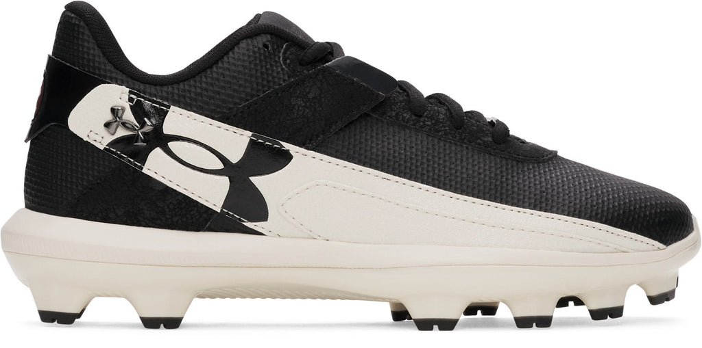 UA Harper 10 TPU Jr. Boys' Baseball Cleats - White