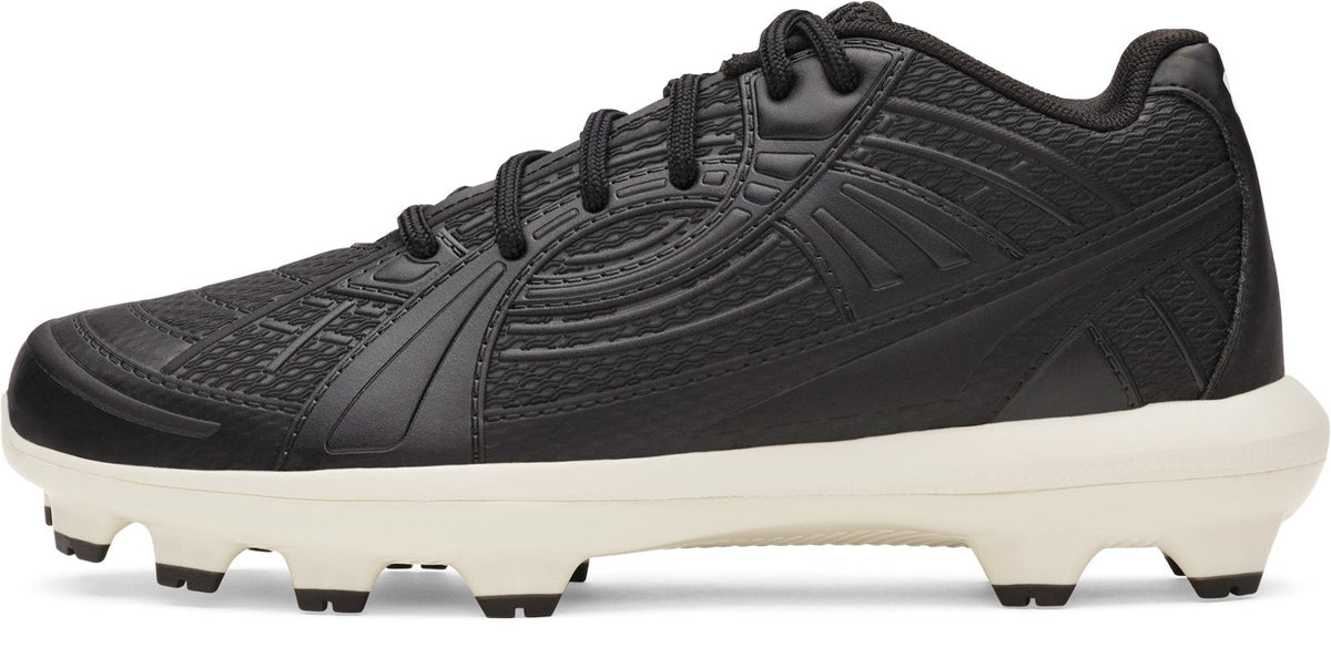 UA Glyde Sola TPU Jr. Girls' Softball Cleats - White