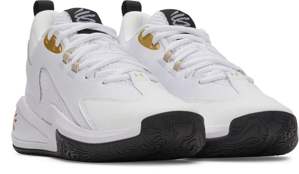 Curry 3Z 25 Grade School Basketball Shoes - White