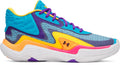 UA Spawn 7 Mid Unisex Basketball Shoes - Blue