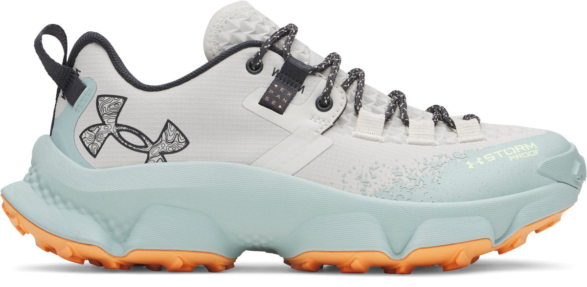 UA Expanse Low Waterproof Women's Trail Running Shoes - White
