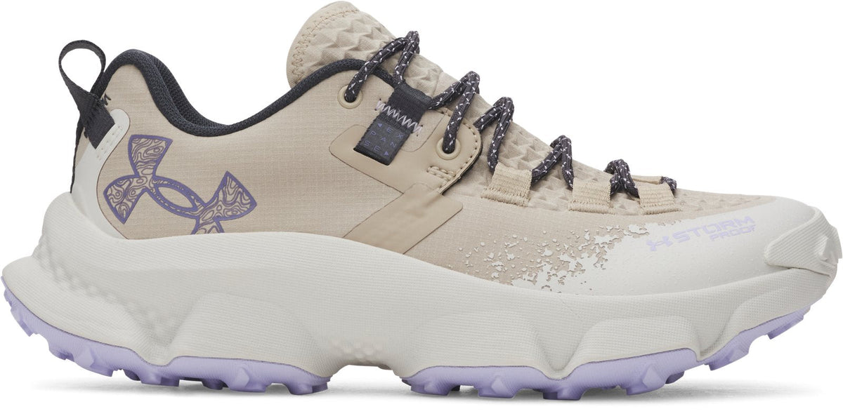 UA Expanse Low Waterproof Women's Trail Running Shoes - Brown