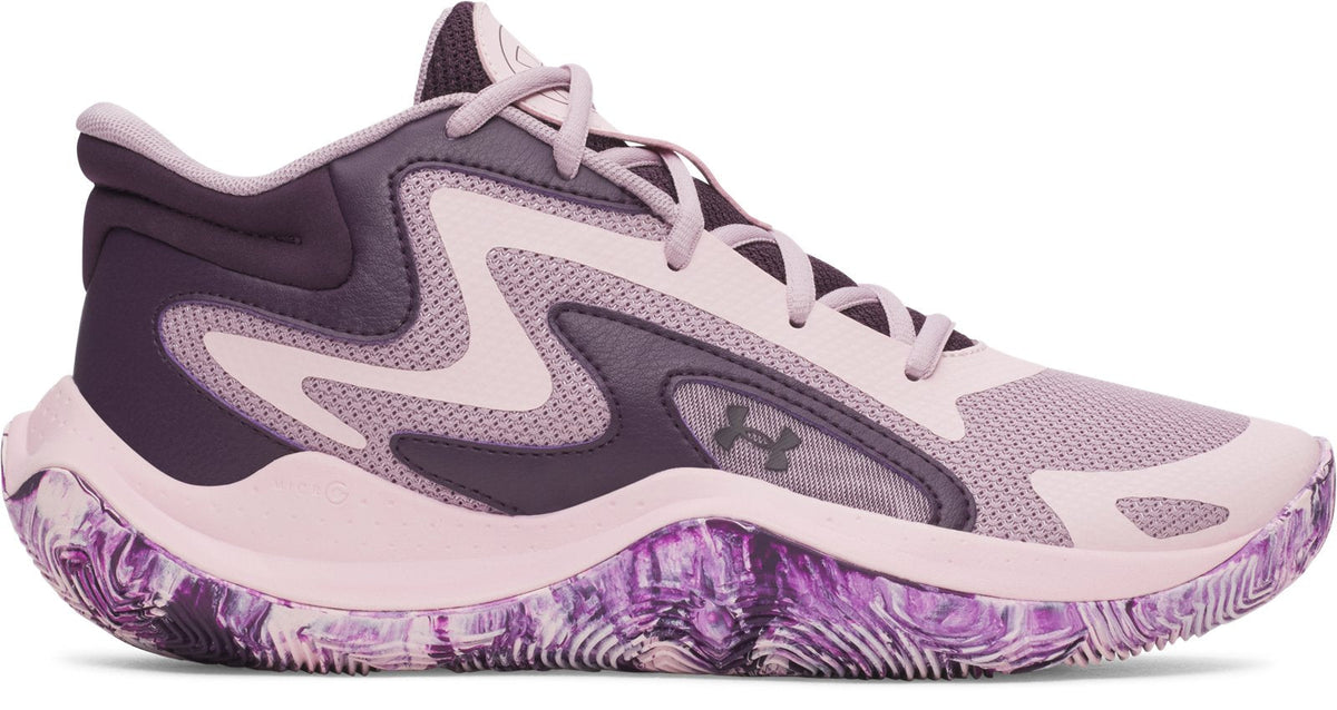 UA Jet '25 Unisex Basketball Shoes - Purple