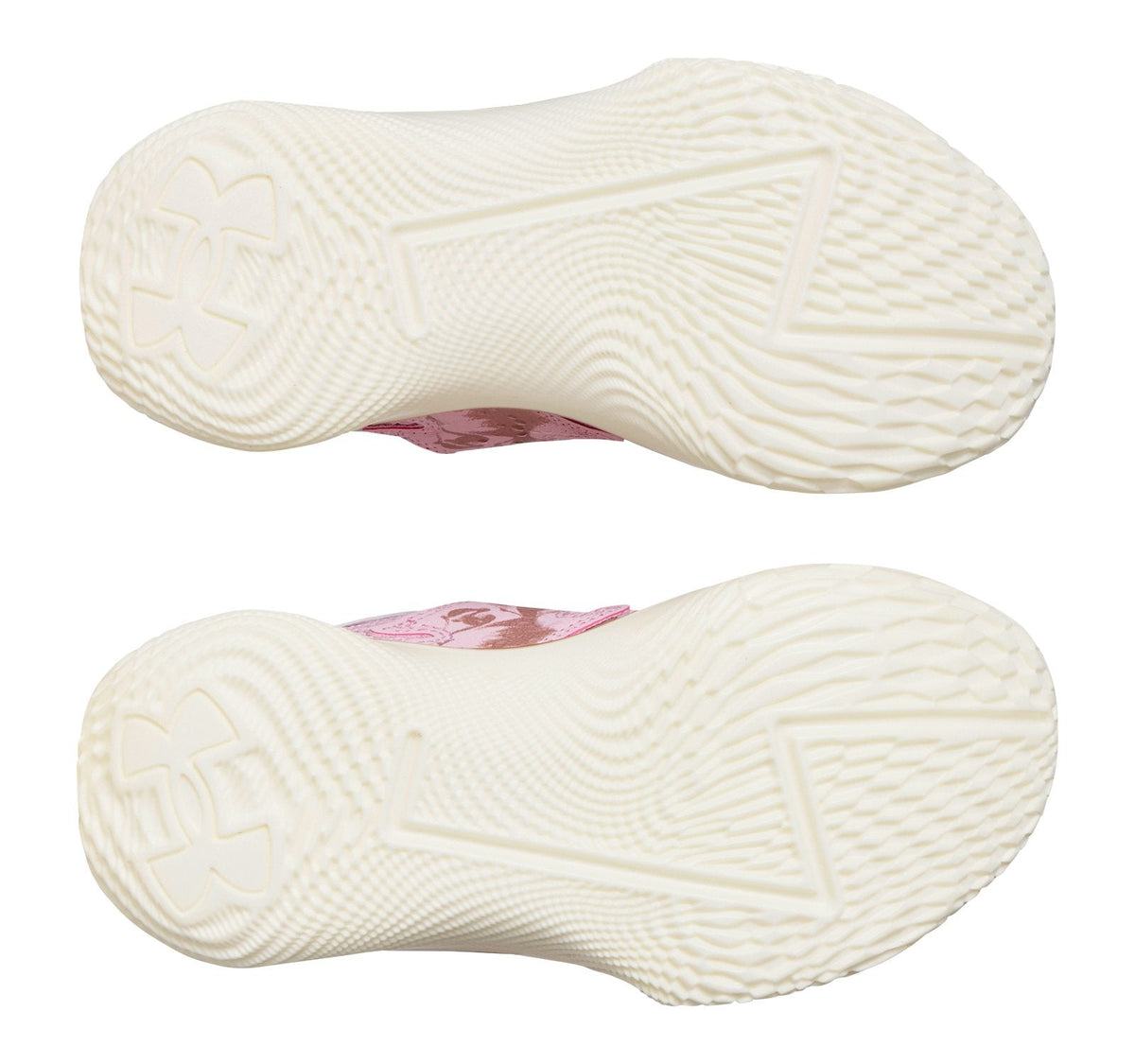 Curry Fox 1 'Reign Rose' Grade School Basketball Shoes - Pink