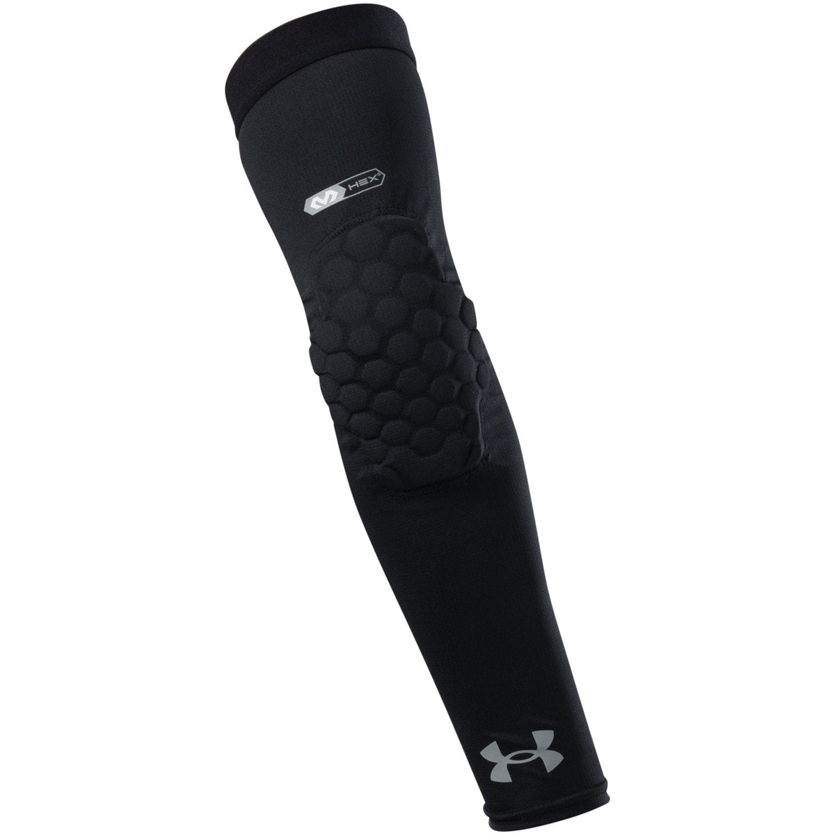 UA Armour Volleyball Adult Padded Elbow Sleeves - Black