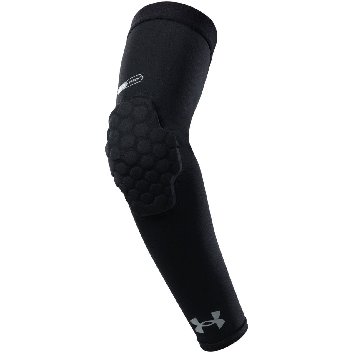 UA Armour Volleyball Adult Padded Elbow Sleeves - Black