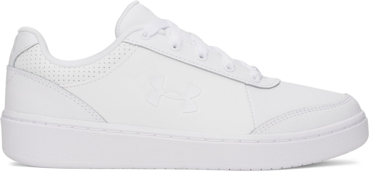 UA ST Court Kids' Grade School Running Shoes - White