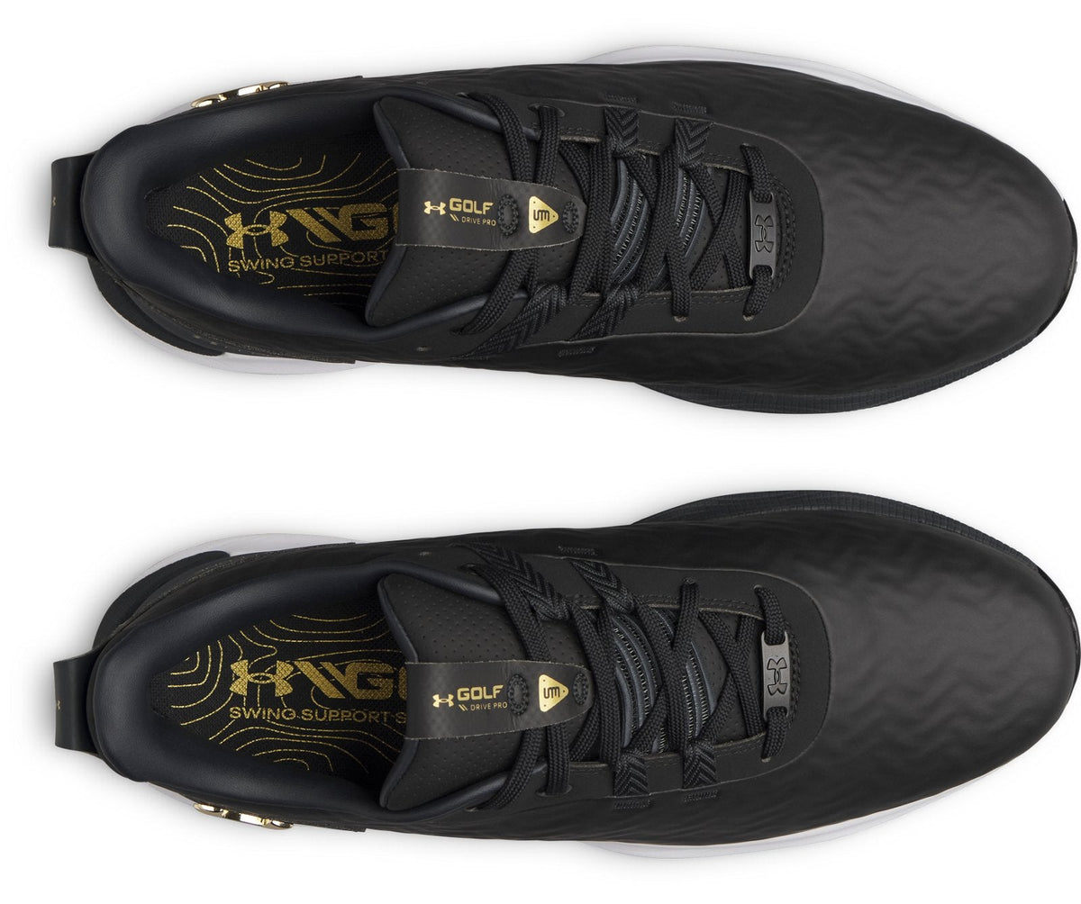 UA Drive Pro Clone Men's Golf Shoes - Black