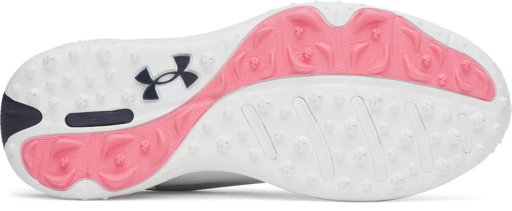 UA Drive Fade 2 Spikeless Women's Golf Shoes - White