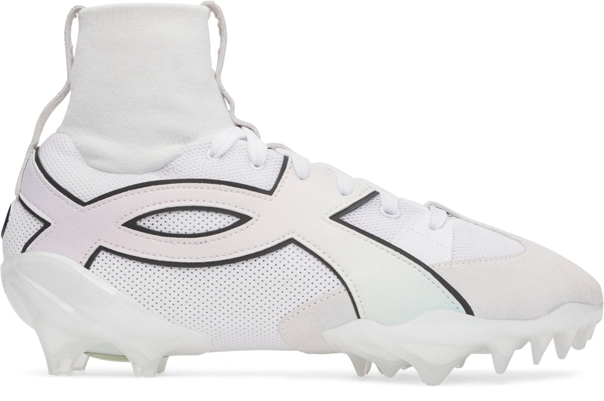 UA Spotlight Icon High Football Cleats - White