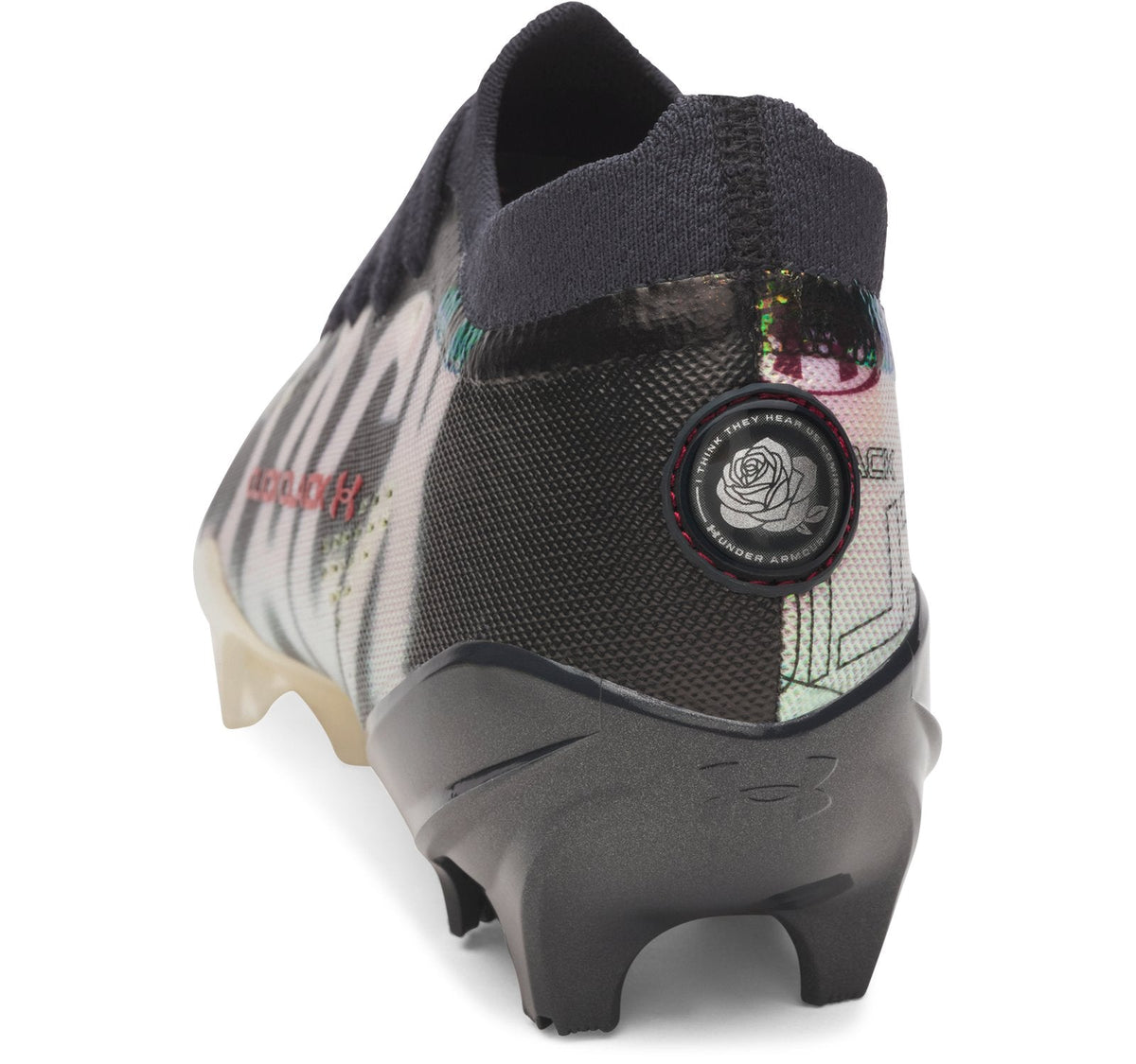UA Blur Pro Click Clack Football Cleats - Gray