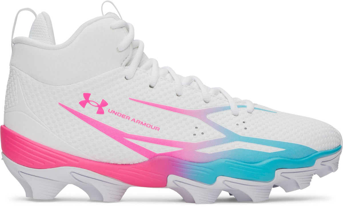 UA Spotlight Hammer Football Cleats - Black