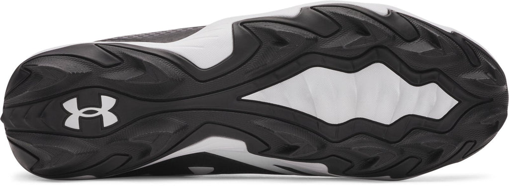 UA Spotlight Hammer Wide Football Cleats - Black
