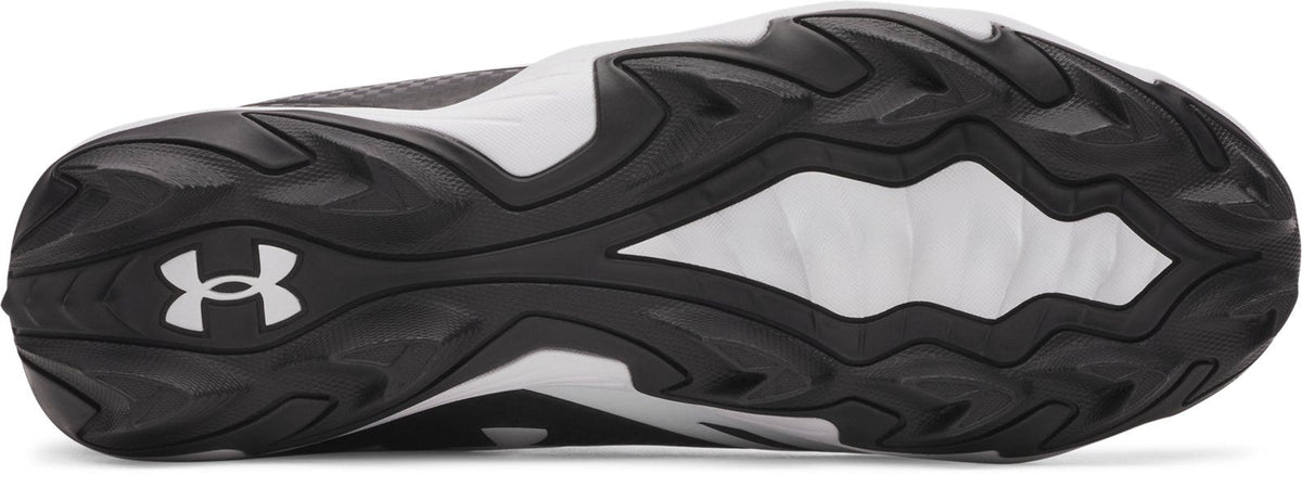 UA Spotlight Hammer Wide Football Cleats - Black