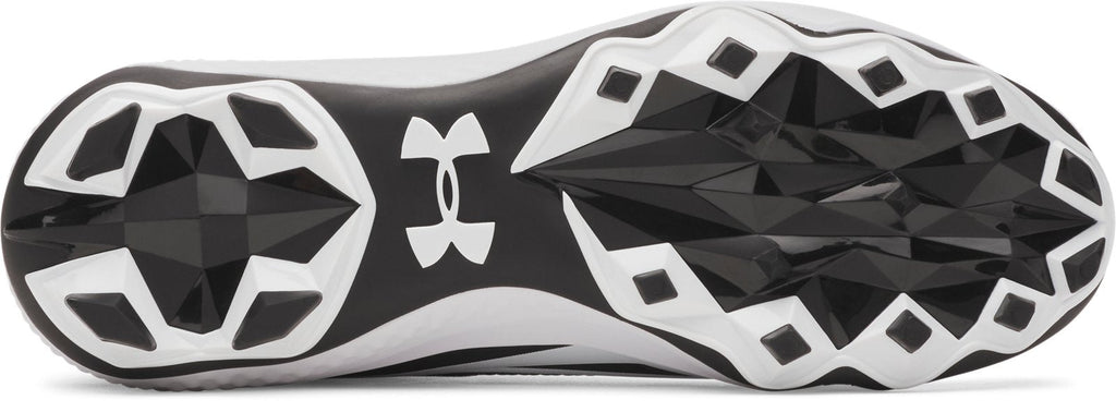 UA Spotlight Mid Football Cleats - Black