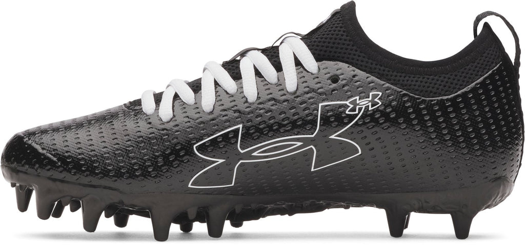 UA Blur Select Jr. Kids' Football Cleats - Black