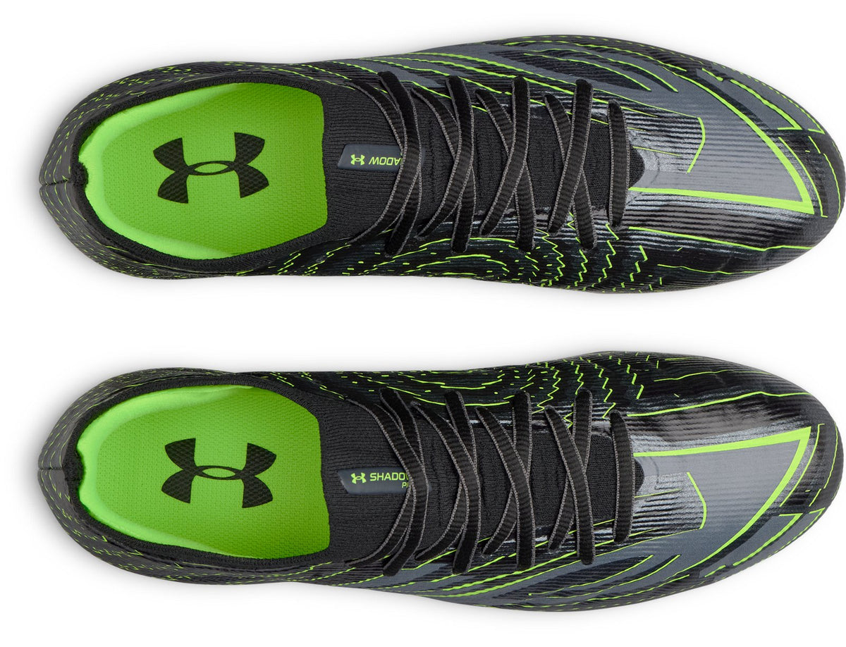 UA Shadow Pro 4 FG Unisex Soccer Cleats - Black