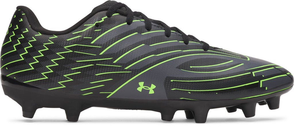 UA Shadow Club 4 FG Unisex Soccer Cleats - Black