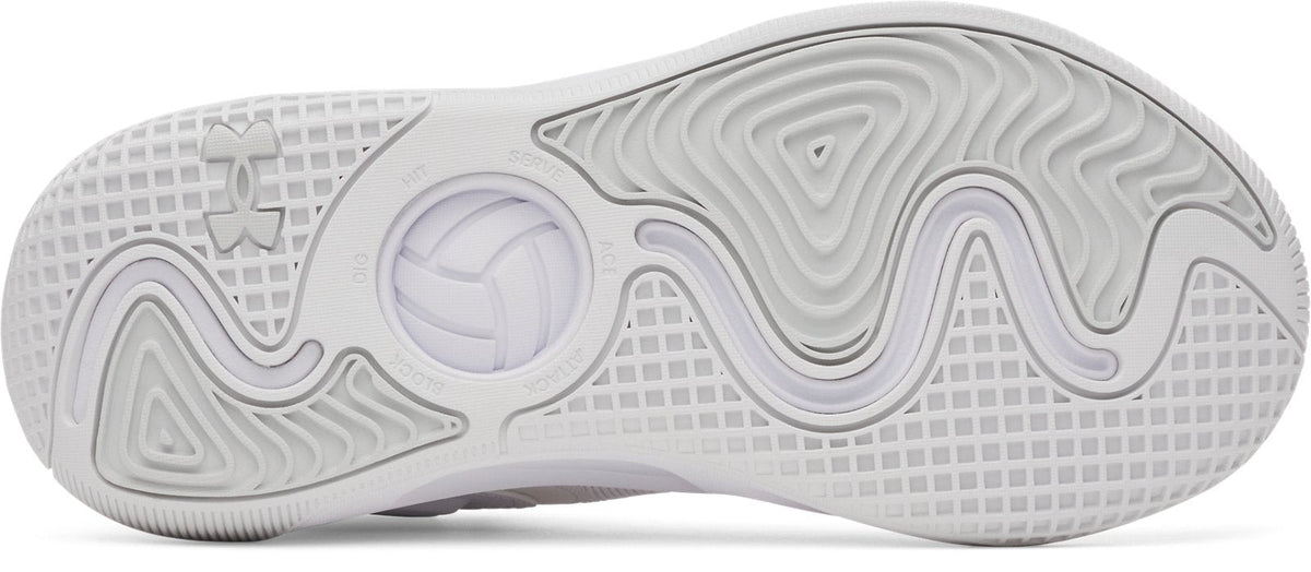 UA Highlight Ace 2 Women's Volleyball Shoes - White