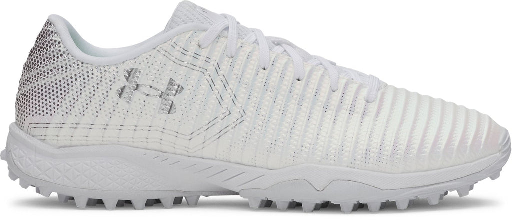 UA Blur Pro Turf Unisex Lacrosse Shoes - White