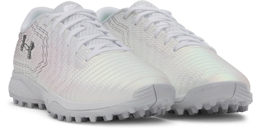 UA Blur Pro Turf Unisex Lacrosse Shoes - White