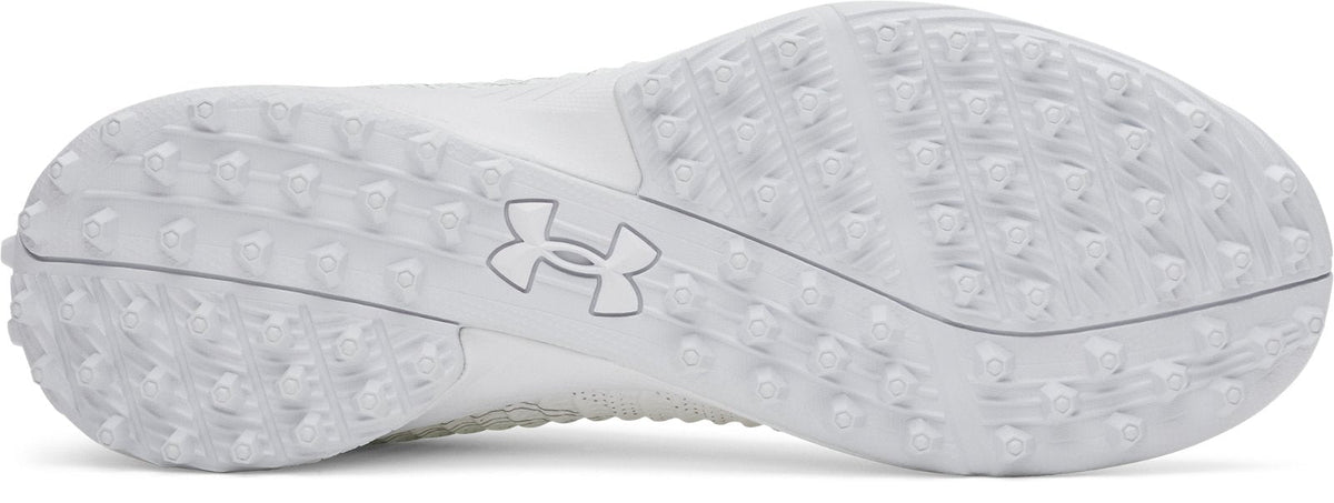 UA Blur Pro Turf Unisex Lacrosse Shoes - White