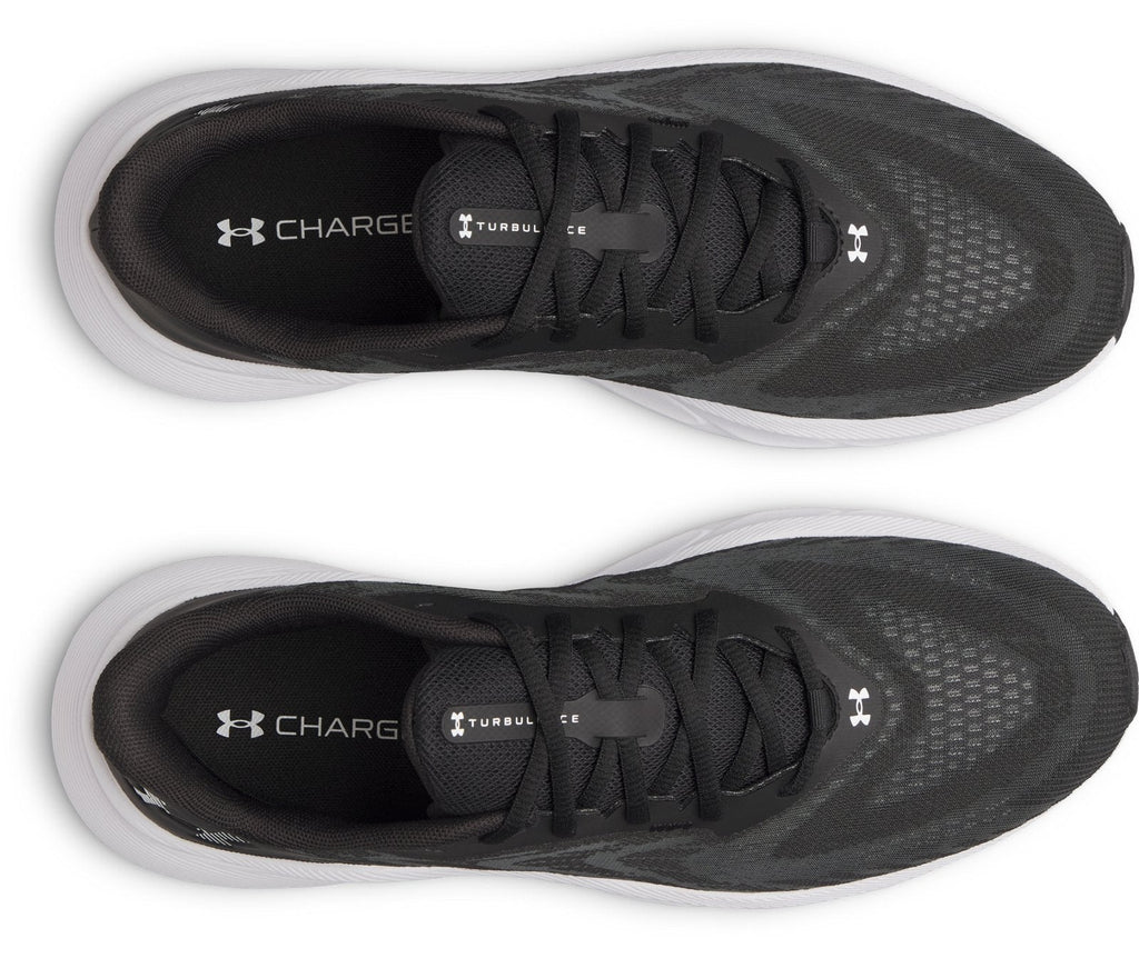 UA Charged+ Turbulence 3 Men's Running Shoes - Black