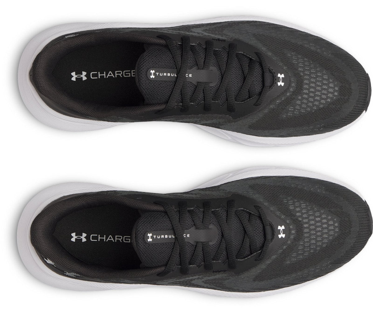 UA Charged+ Turbulence 3 Men's Running Shoes - Black