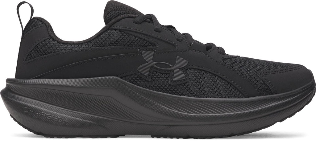 UA Charged+ Assert 11 Wide (4E) Men's Running Shoes - Black