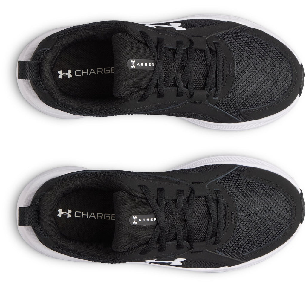UA Charged+ Assert 11 Wide (D) Women's Running Shoes - Black